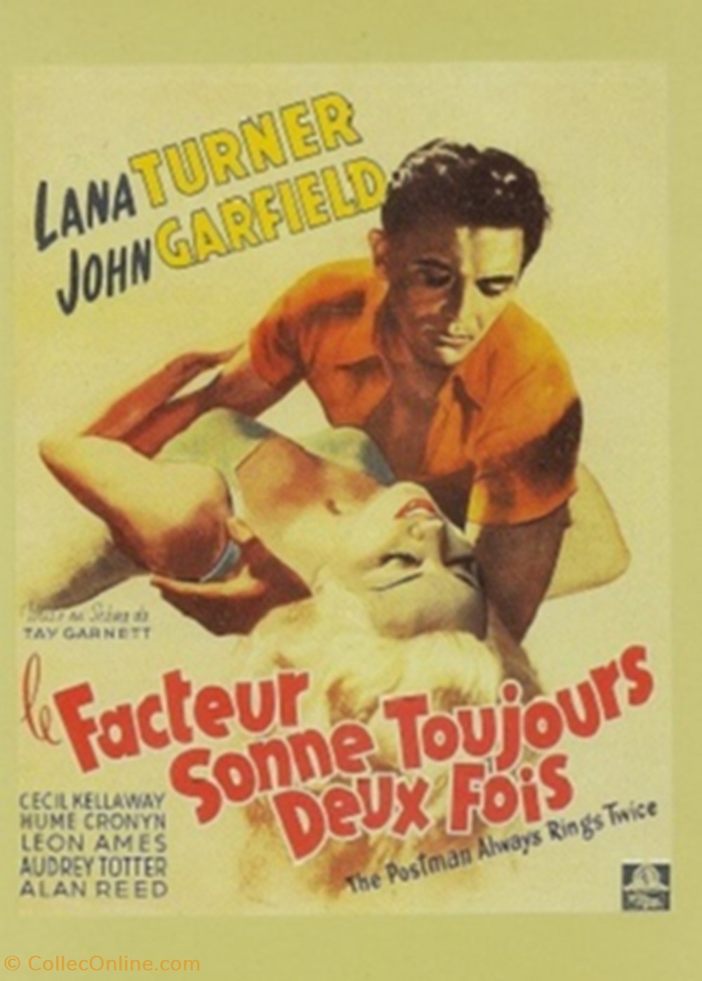 Le facteur sonne toujours deux fois cartes postales autres le facteur sonne toujours deux fois
