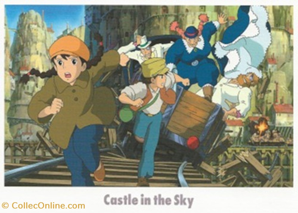 Castle in the sky cartes postales autres castle in the sky
