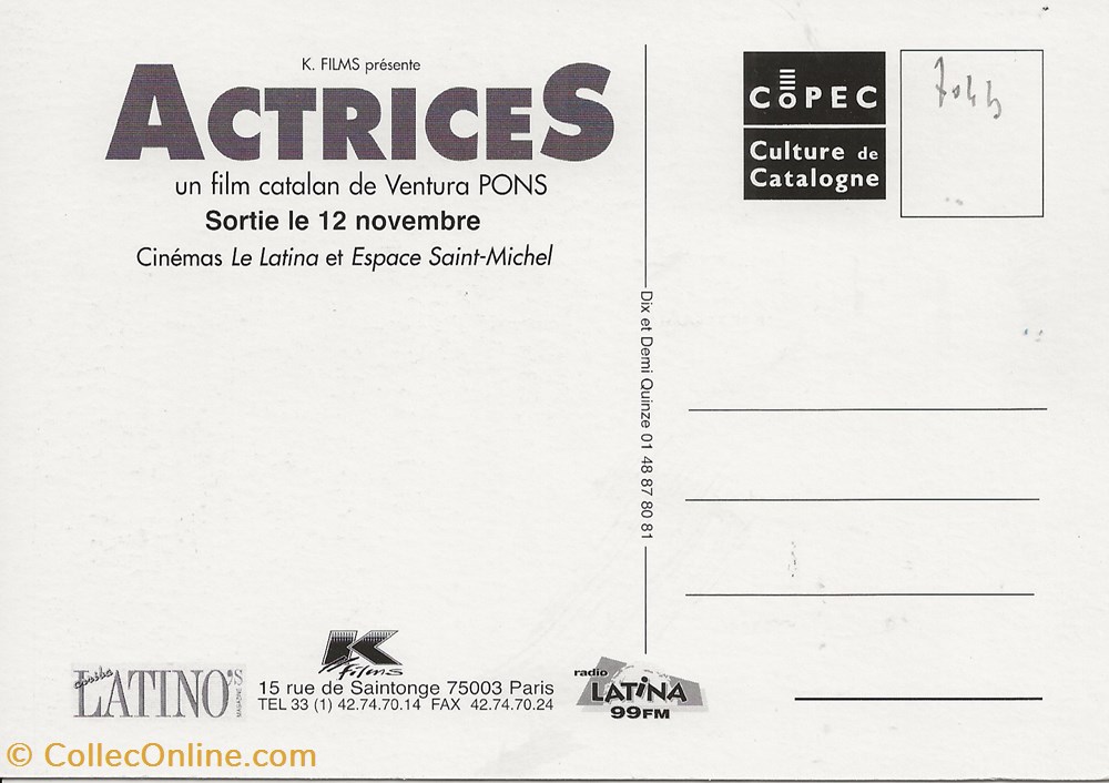 Actrices cartes postales autres actrices