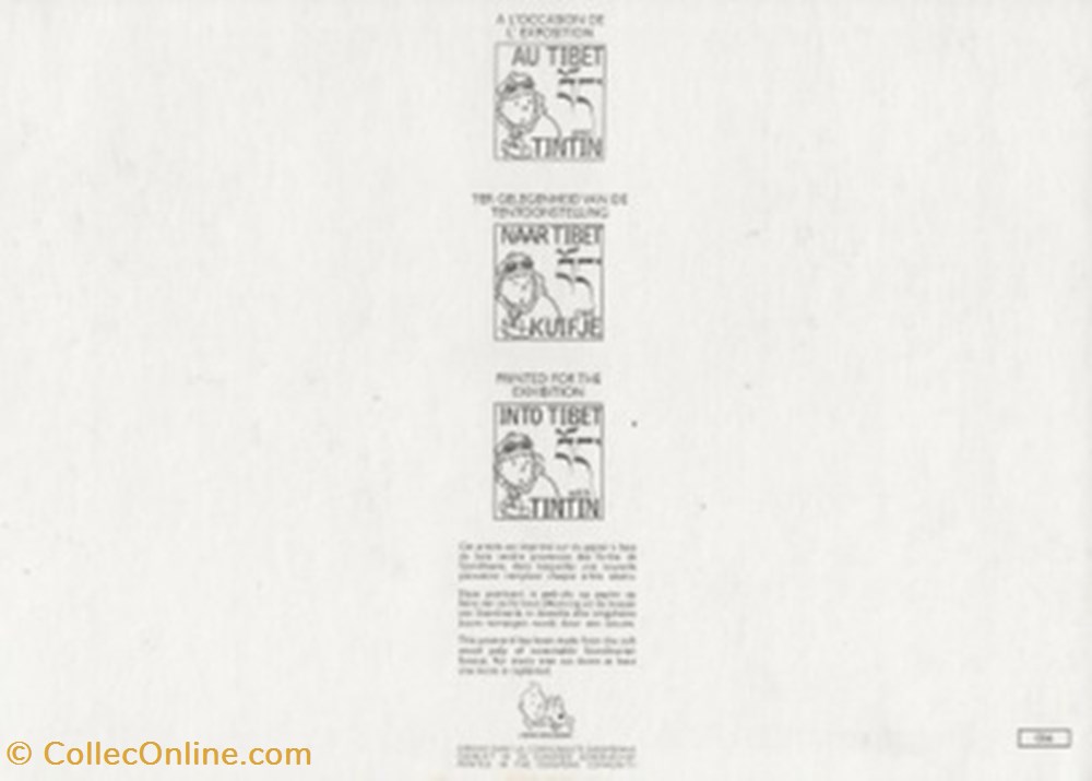 cartes postales bande dessinee tintin