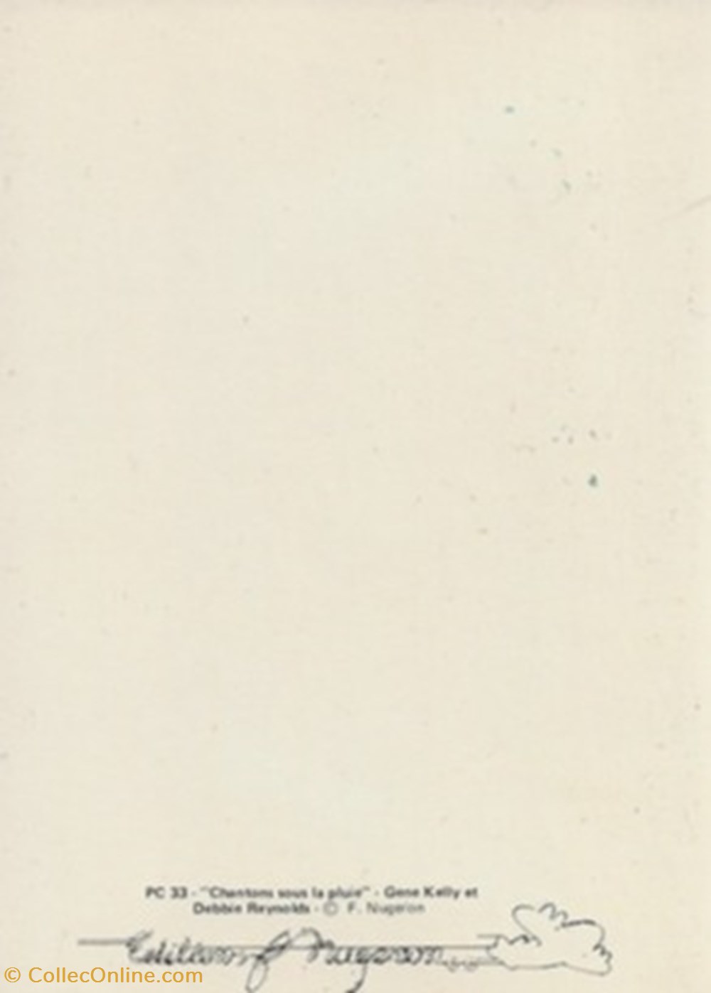 cartes postales autres chantons sous la pluie