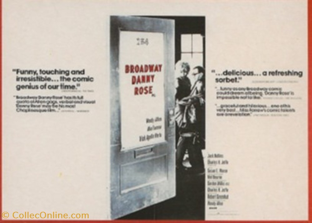Broadway Danny Rose cartes postales autres broadway danny rose