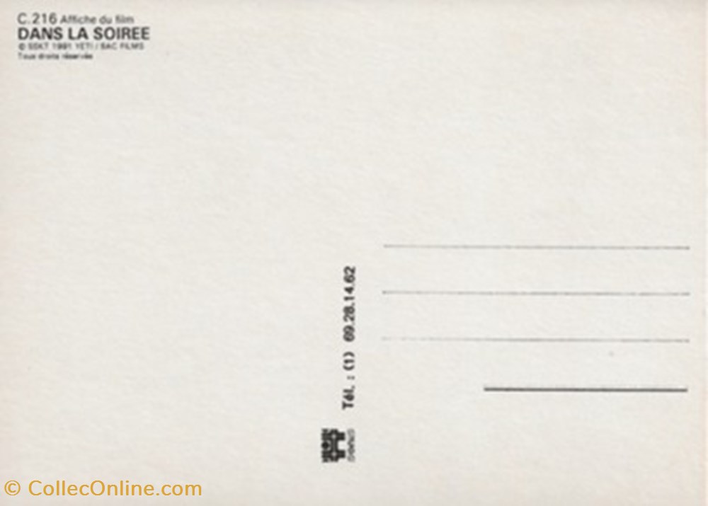 cartes postales autres dans la soiree