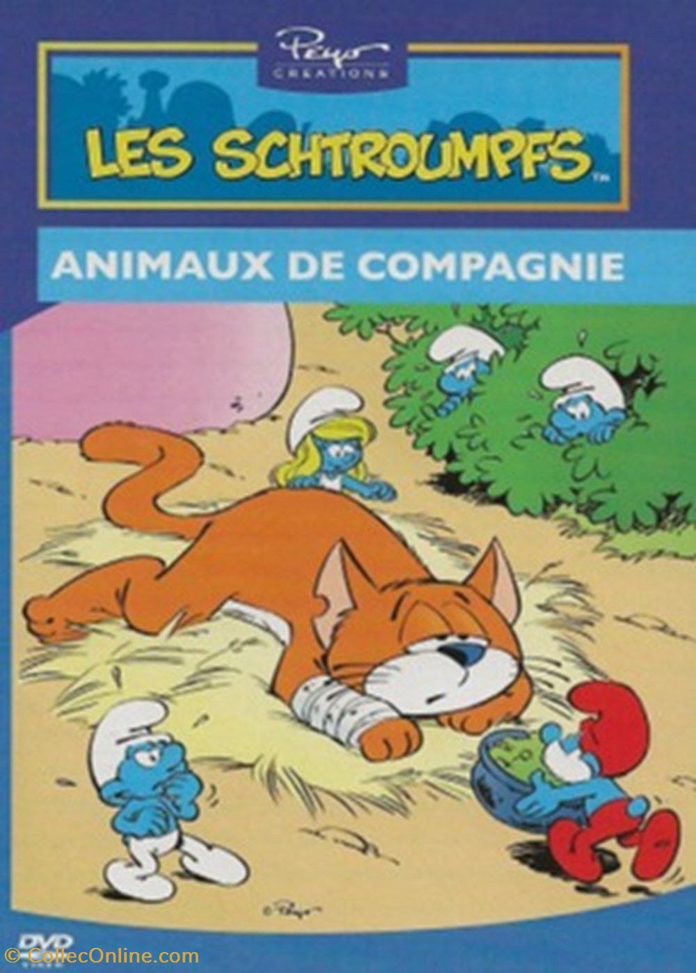 Schtroumpfs cartes postales bande dessinee schtroumpfs