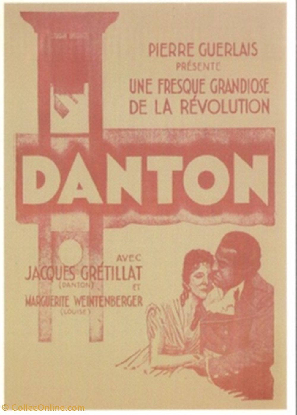 Danton cartes postales autres danton