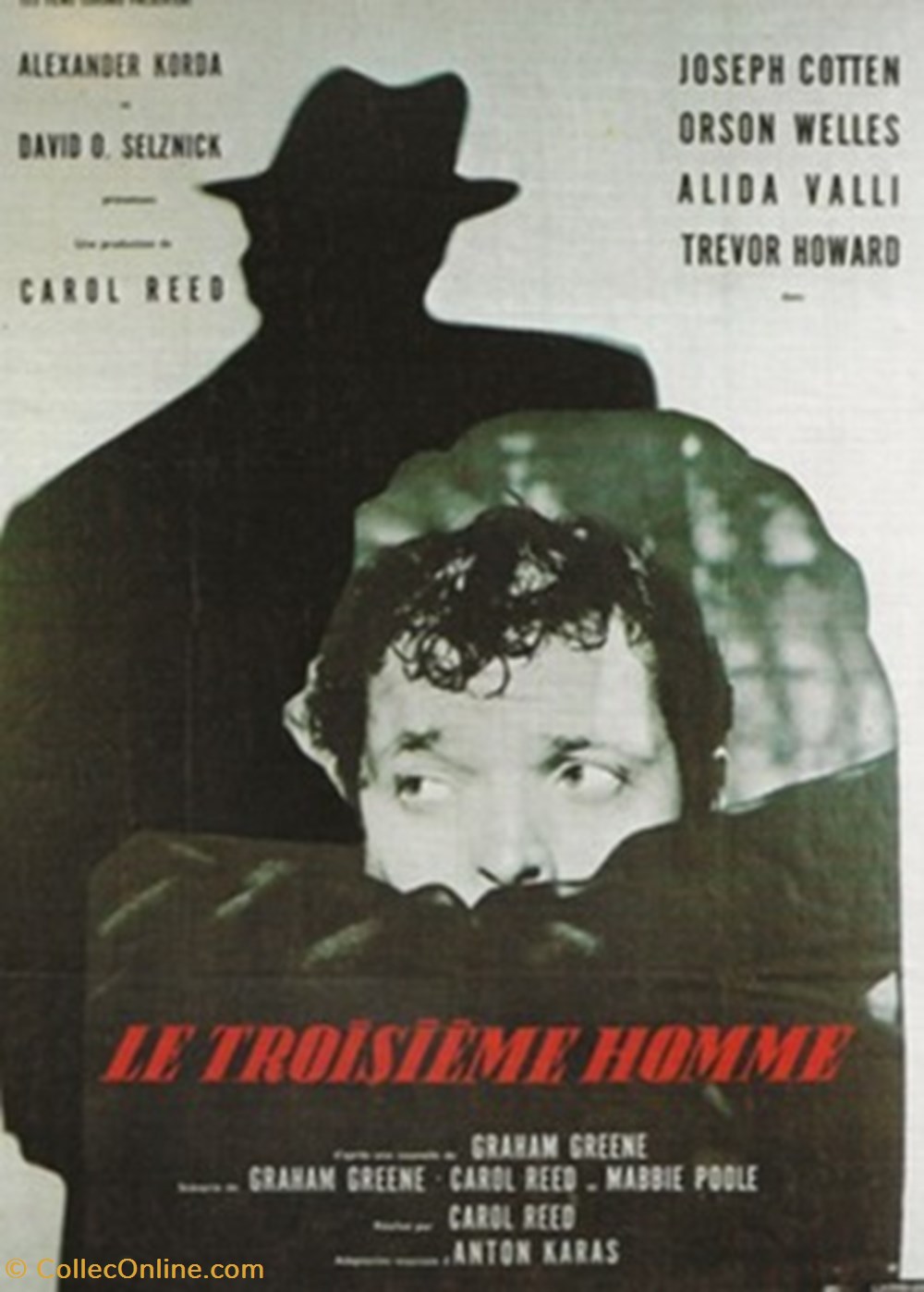 cartes postales autres le troisieme homme