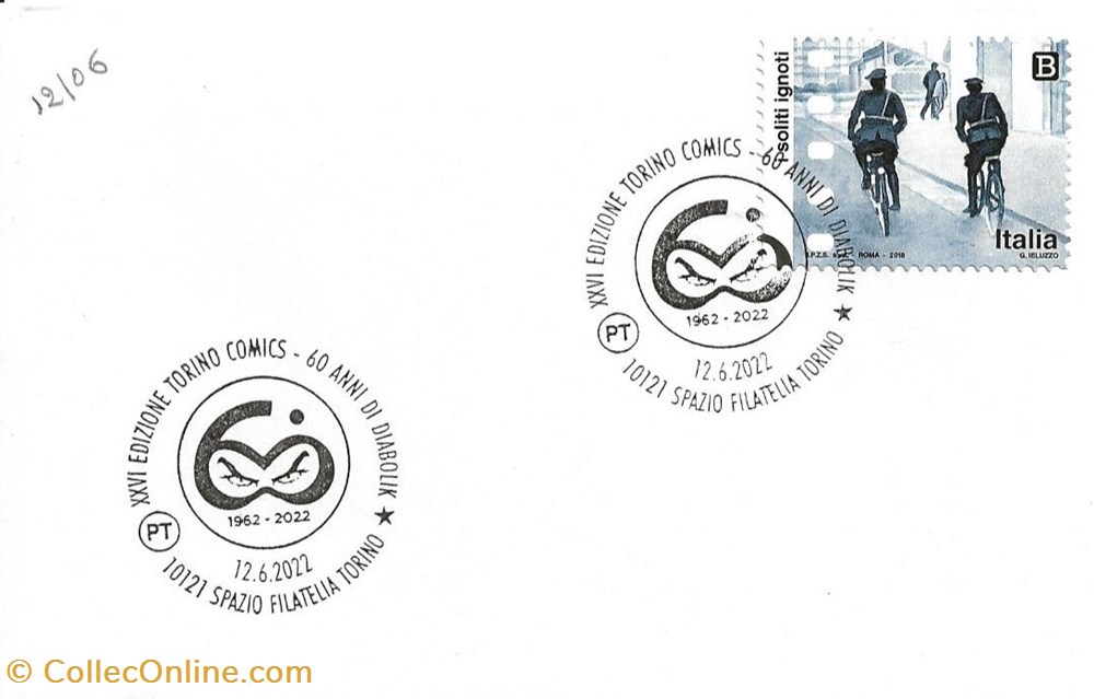 Torino (Italie) 2022 XXVI° Edizione torino comics timbres torino italie 2022 xxvi edizione torino comics