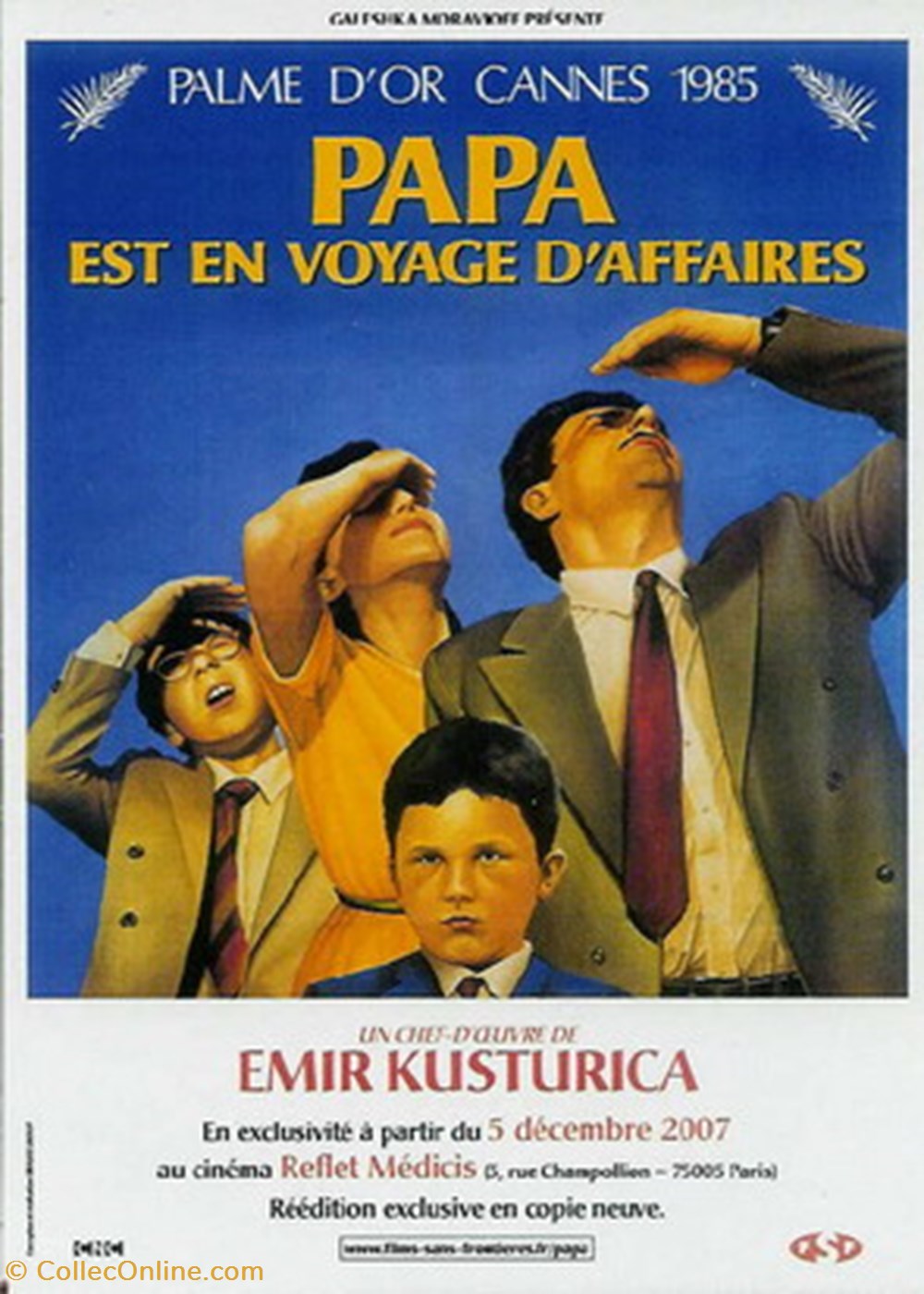 cartes postales autres papa est en voyage affaires