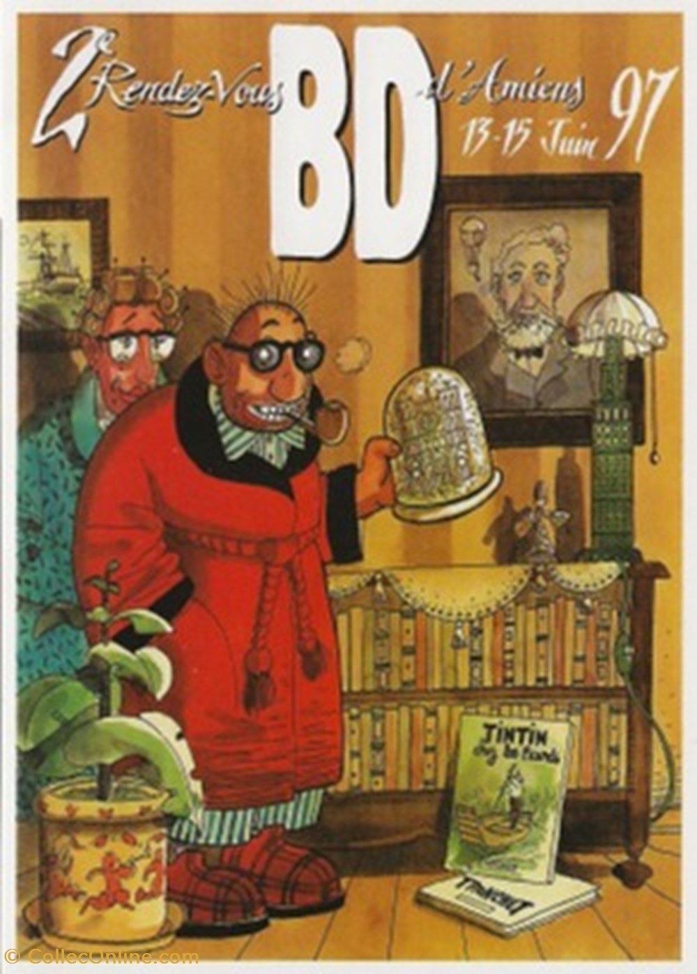 Amiens (80) 1997 cartes postales bande dessinee amiens 80 1997