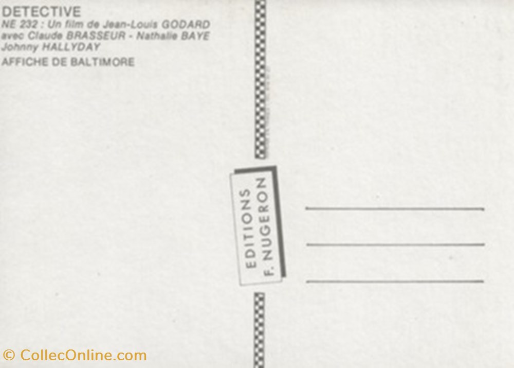 cartes postales autres detective