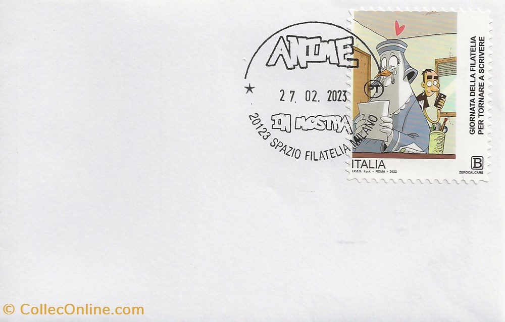 Milan (Italie) 2023 Anime timbres milan italie 2023 anime