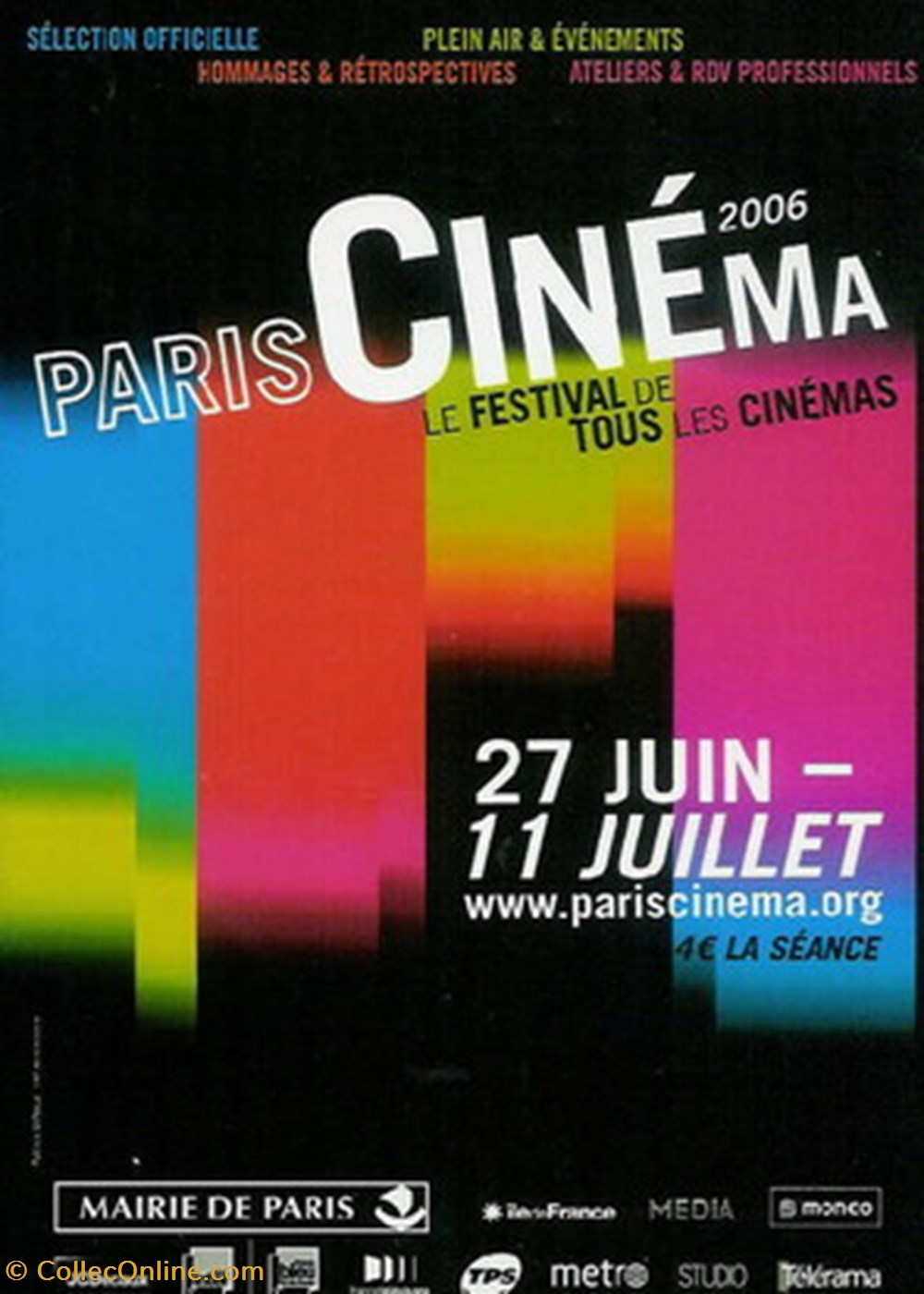 cartes postales autres paris festival de tous les cinema 2006