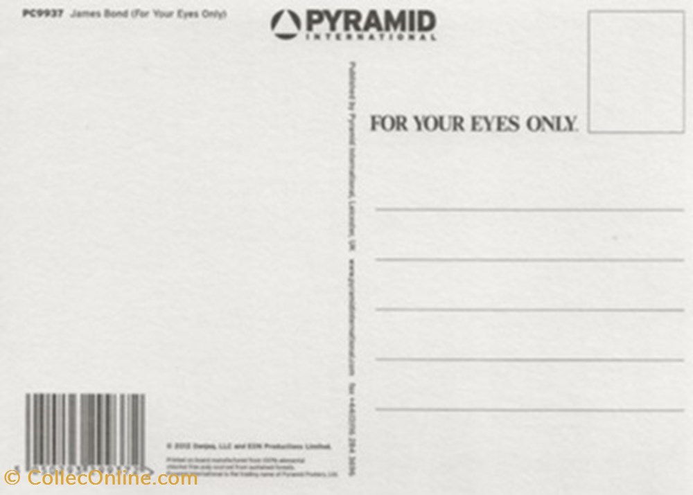 cartes postales autres for your eyes only