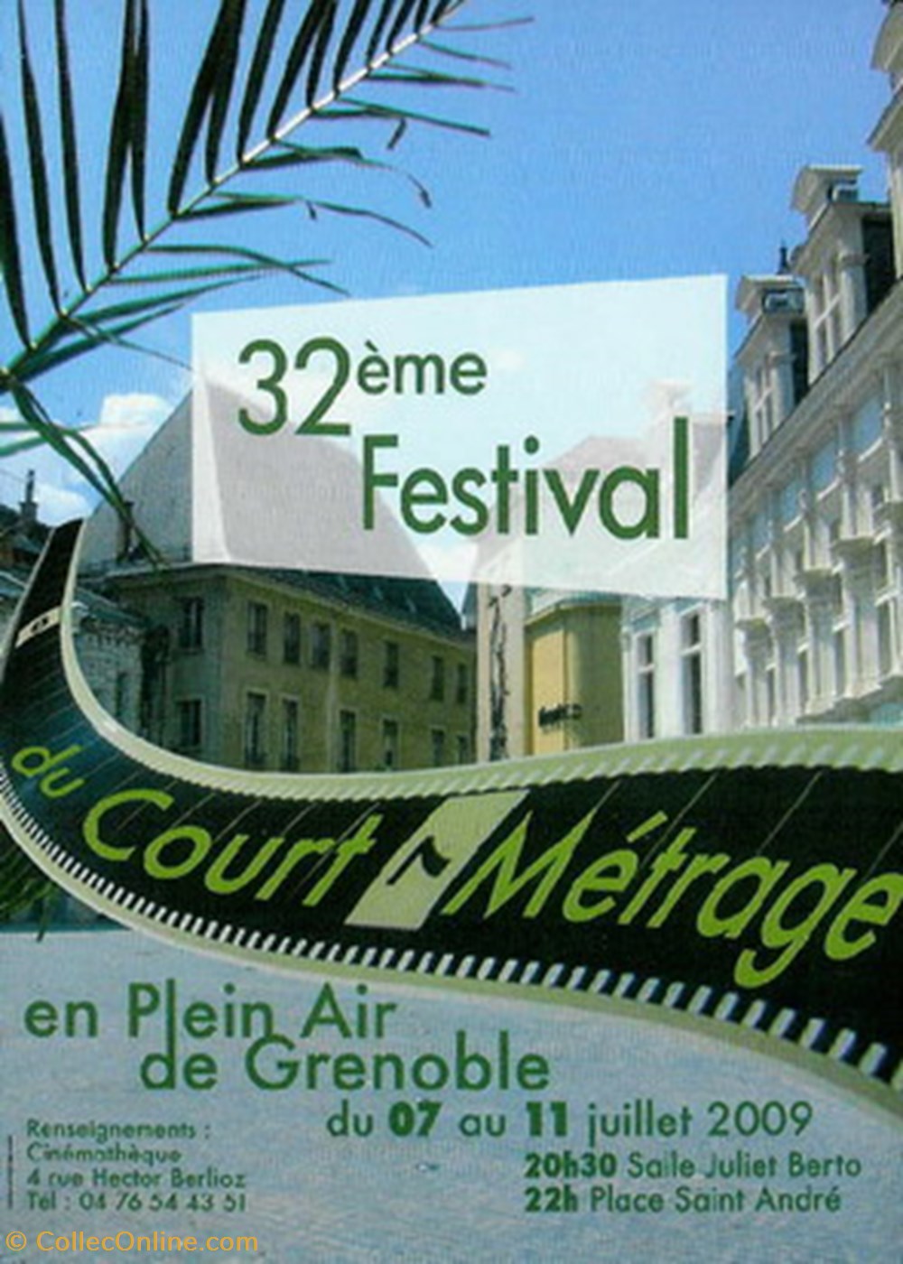 cartes postales autres grenoble festival du court metrage de plein air 2009