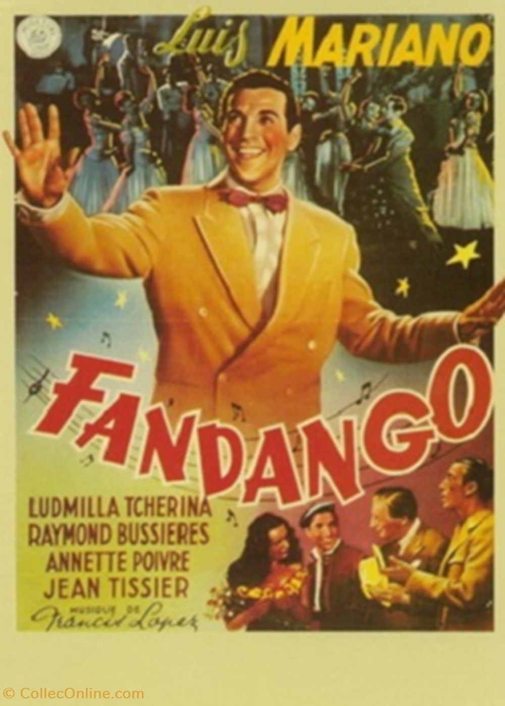 Fandango cartes postales autres fandango