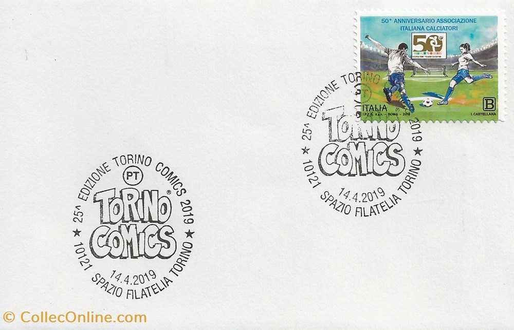 timbres torino italie 2019 25 edizione torino comics