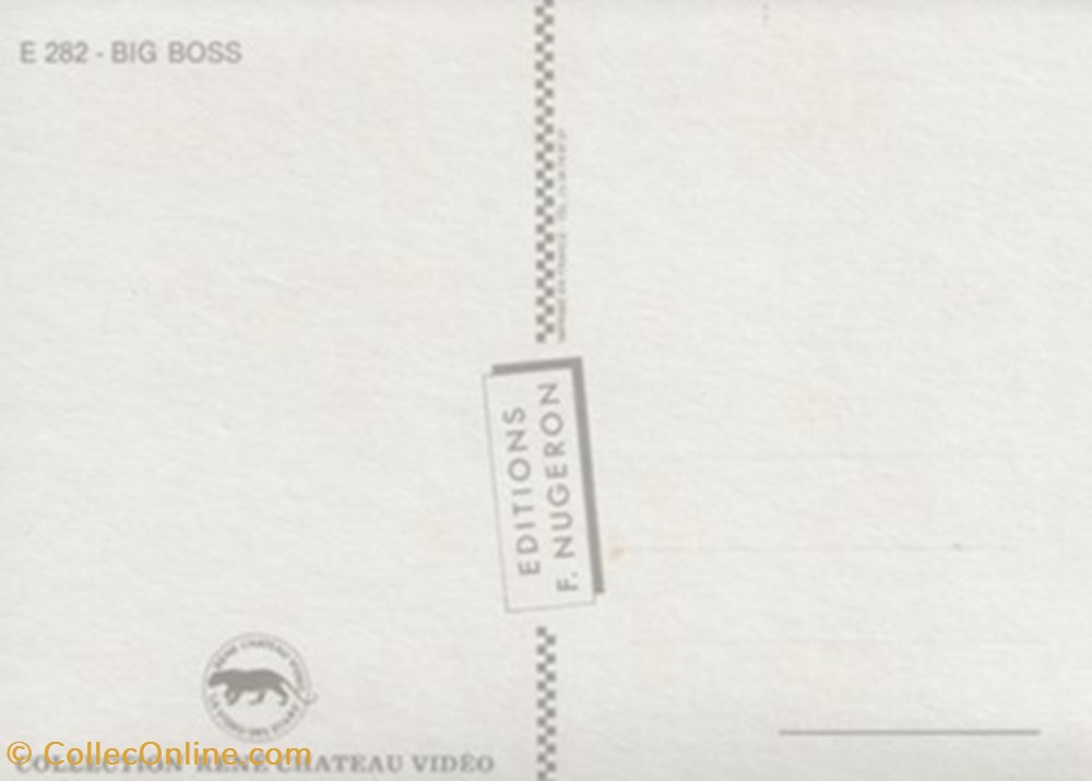Big boss cartes postales autres big boss