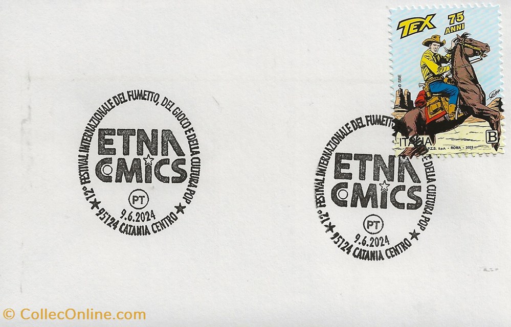 timbres catania italie 2024 12 festival internazionale del fumetto del gioco e della cultura pop
