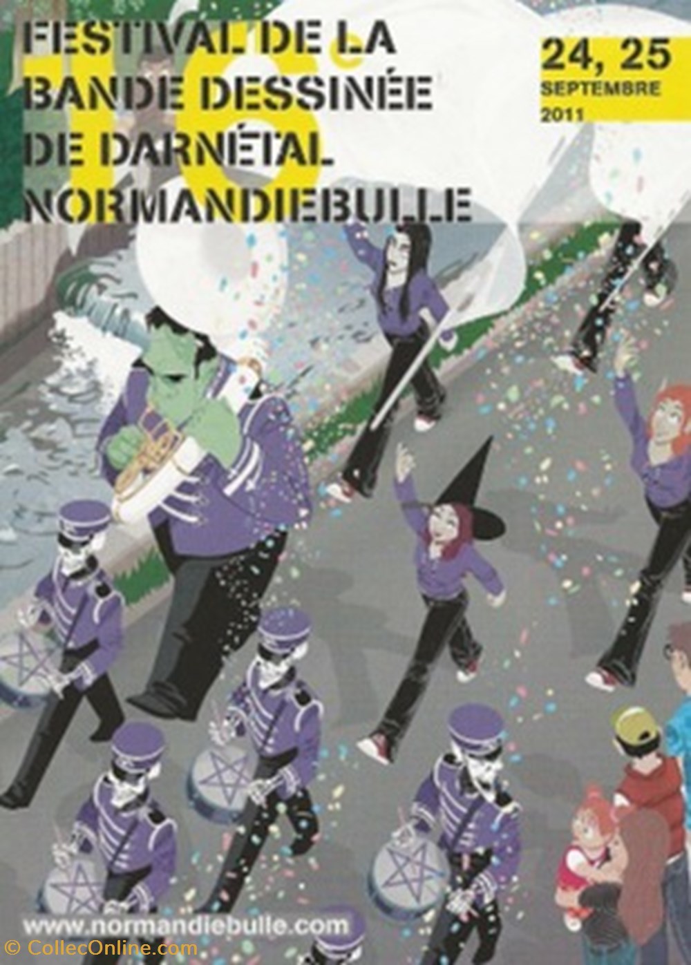 Darnétal (76) 2011 cartes postales bande dessinee darnetal 76 2011