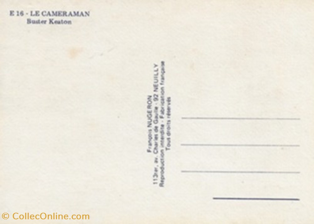 Le cameraman cartes postales autres le cameraman