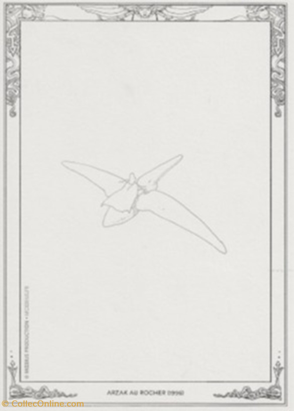 cartes postales bande dessinee arzak intemporel