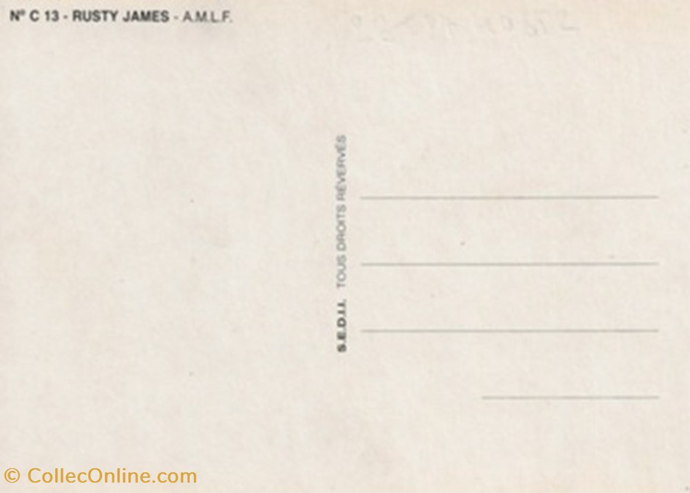cartes postales autres rusty james