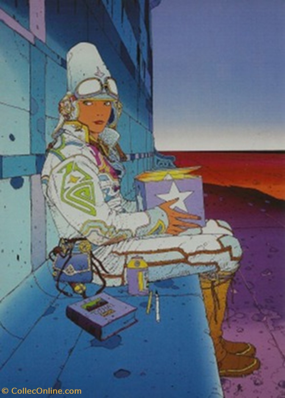 Arzak l'intemporel cartes postales bande dessinee arzak intemporel