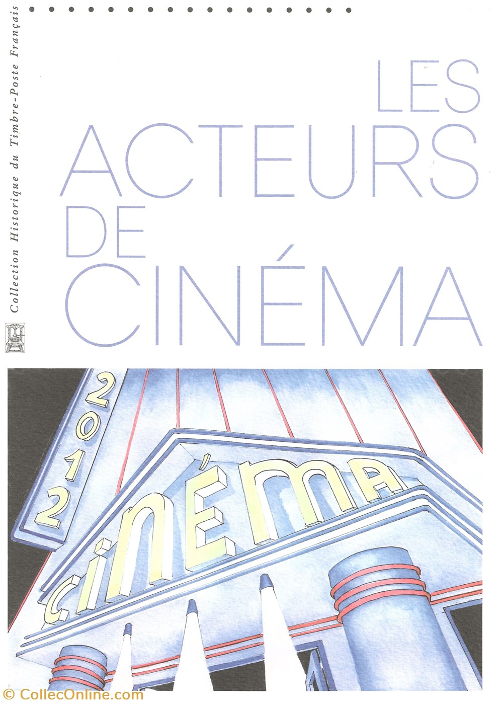 ZZZ 2012 Document philatélique Les acteurs de cinéma timbres zzz 2012 document philatelique les acteurs de cinema