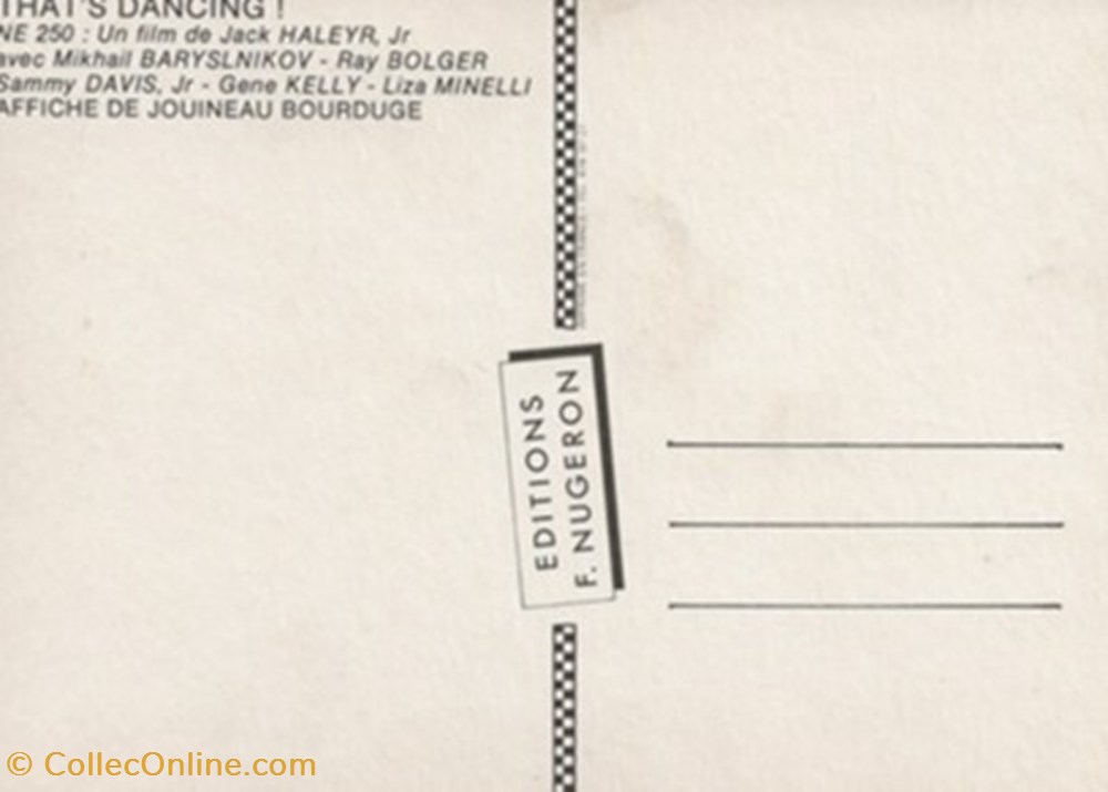 cartes postales autres that s dancing