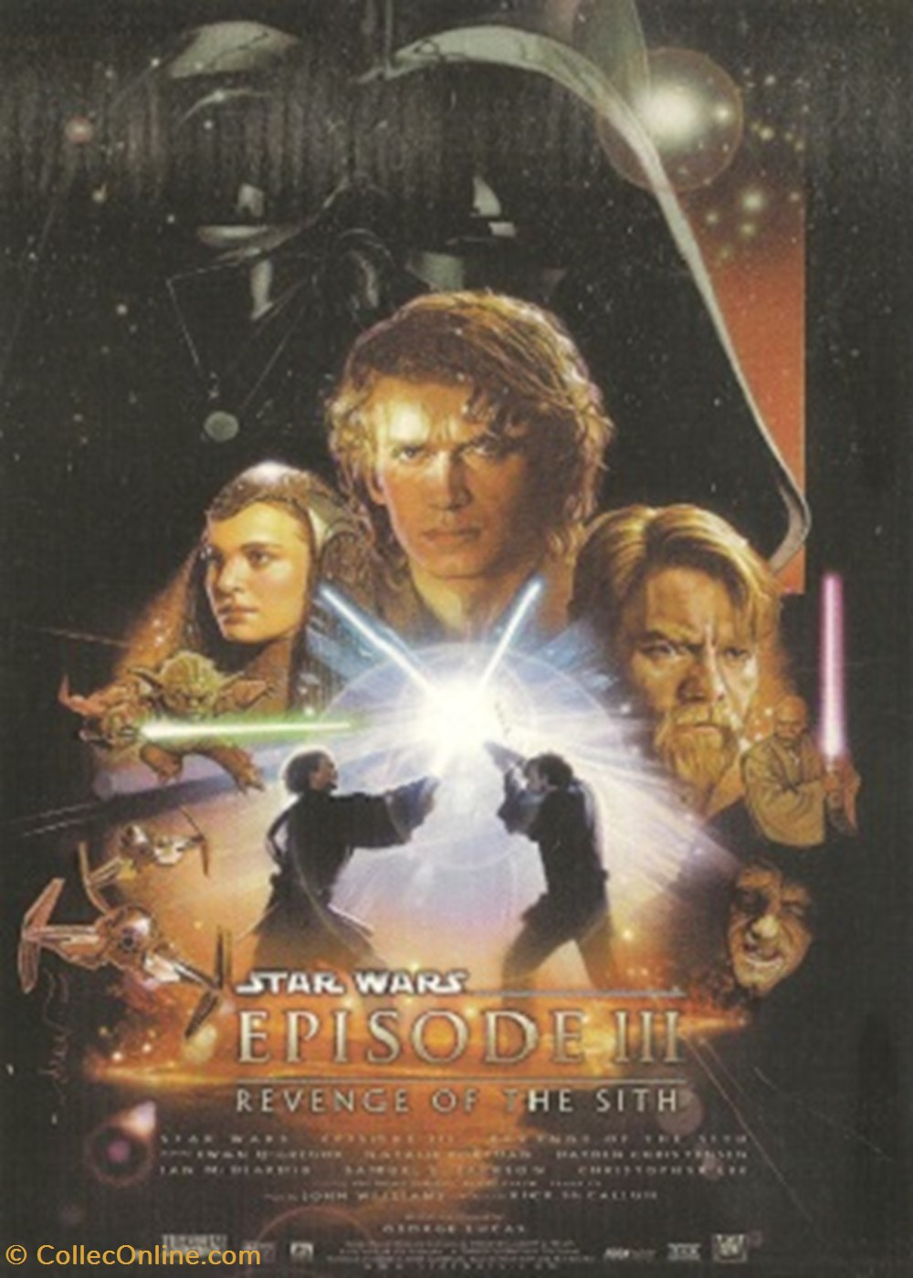 Star wars : episode III revenge of the sith cartes postales autres star wars episode iii revenge of the sith