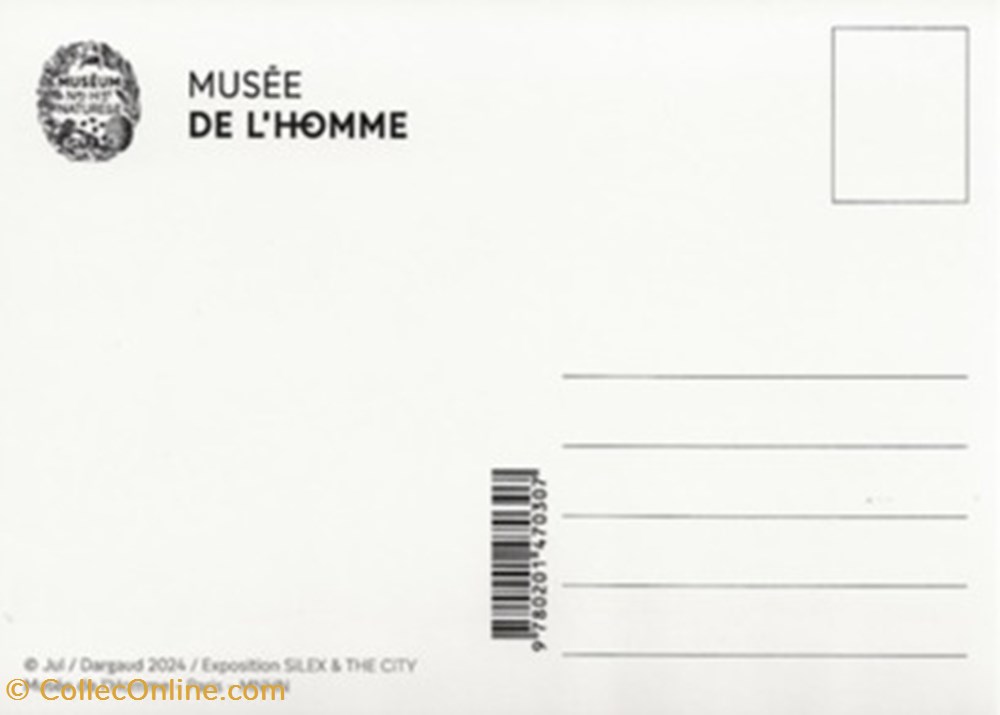 cartes postales bande dessinee silex the city 02