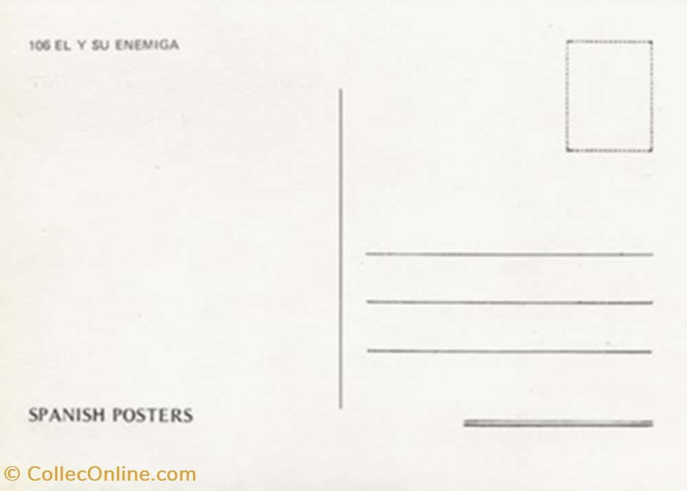 cartes postales autres el y su enemiga
