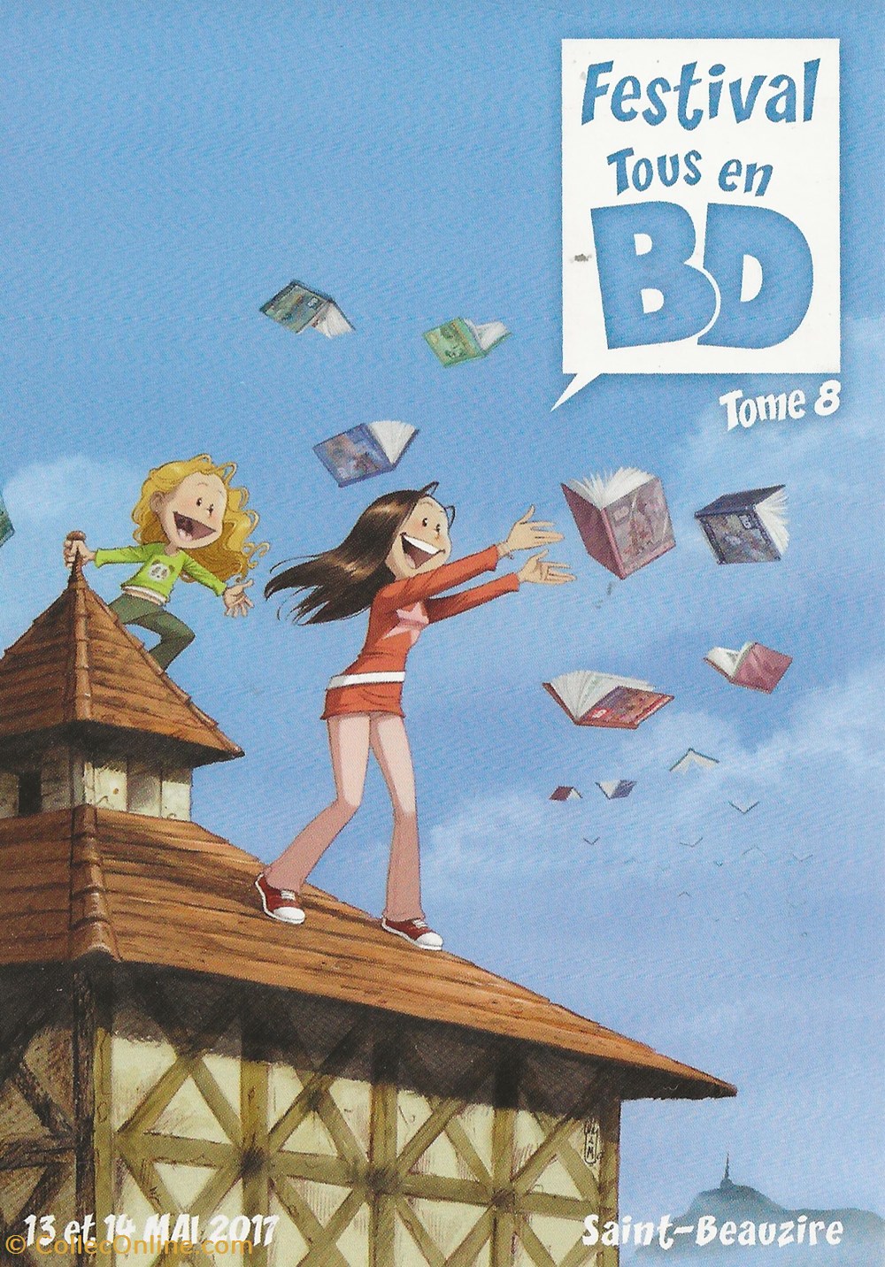 Saint-Beauzire (63) 2017 cartes postales bande dessinee saint beauzire 63 2017