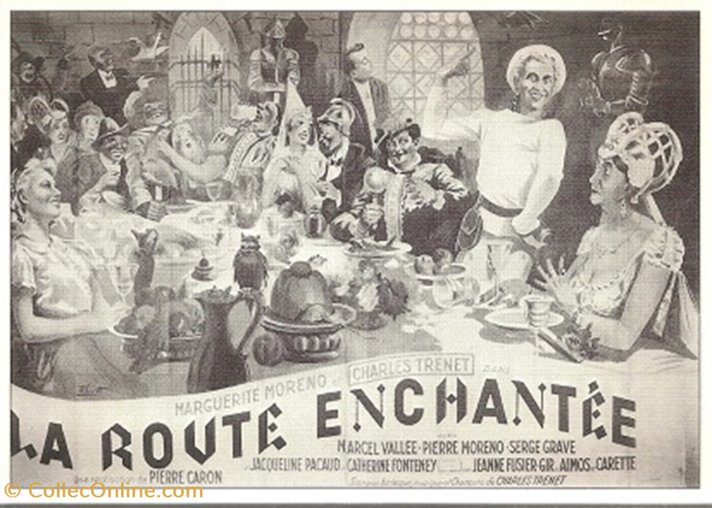 La route enchantée cartes postales autres la route enchantee