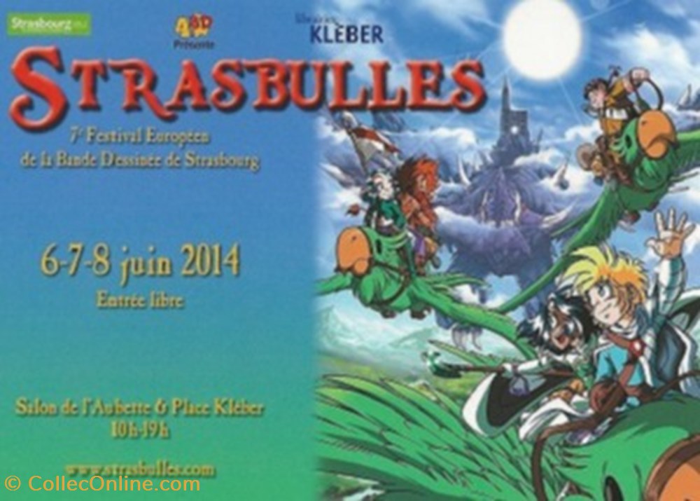 Strasbourg (67) 2014 cartes postales bande dessinee strasbourg 67 2014