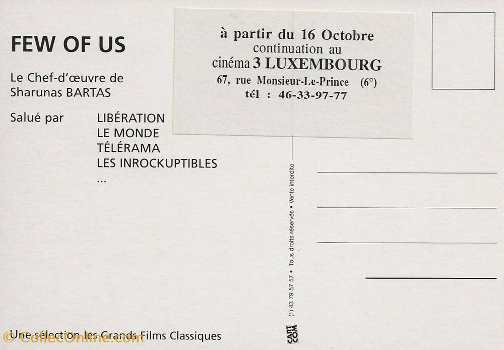 cartes postales autres few of us