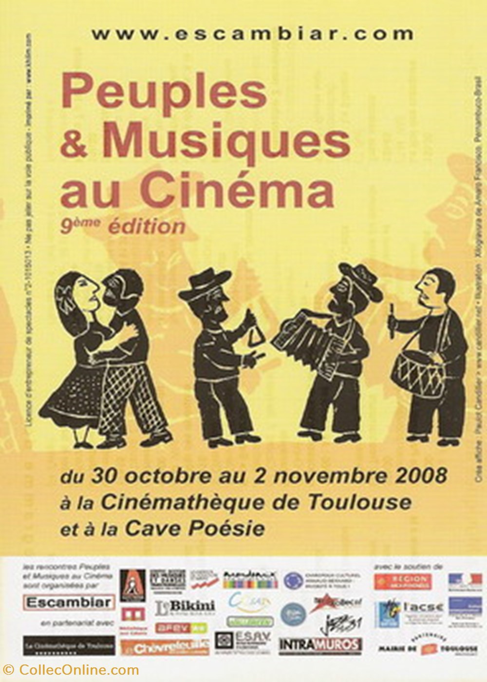 cartes postales autres toulouse peuples et musiques au cinema 2008