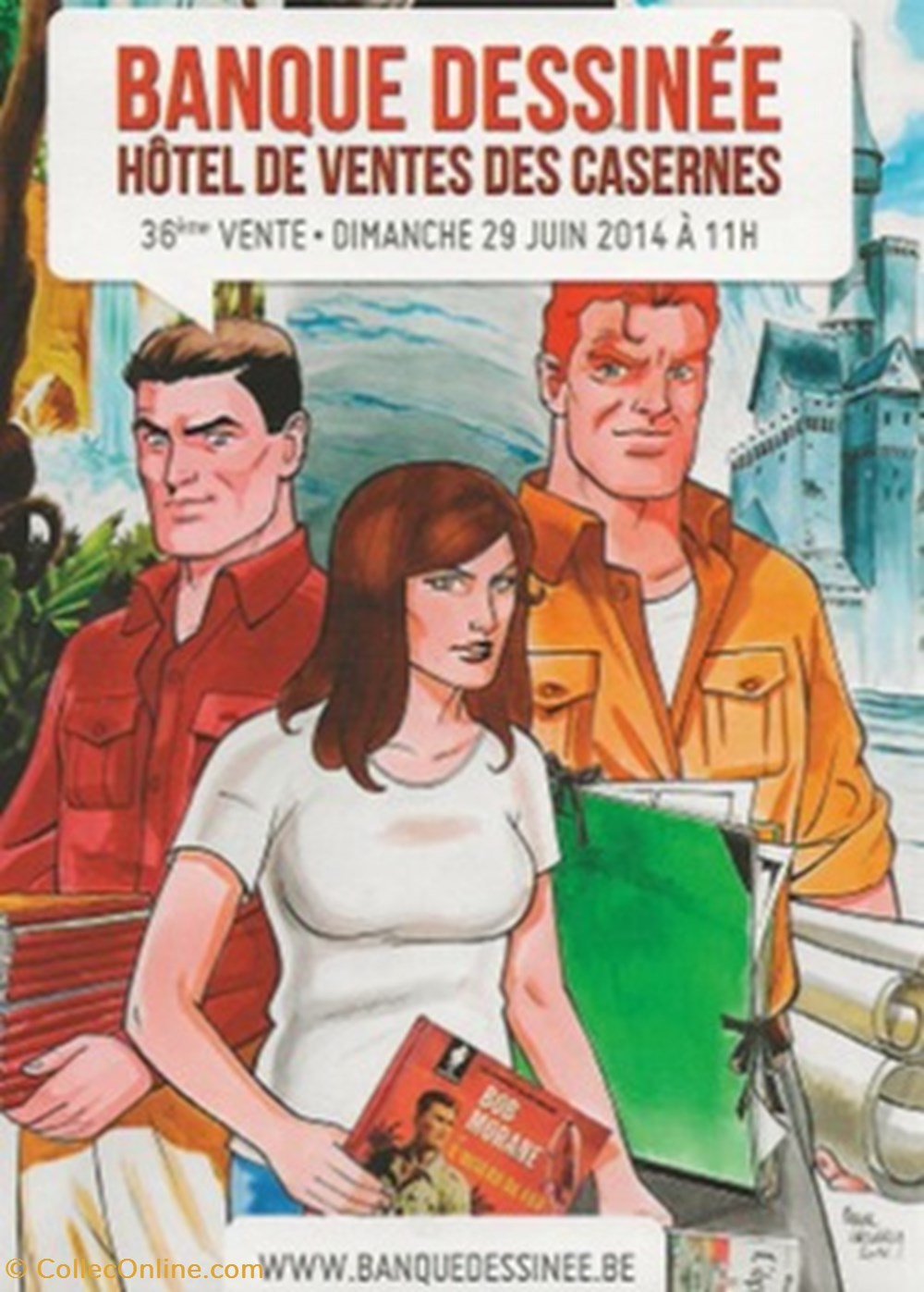 Banque Dessinée 36 cartes postales bande banque dessinee 36