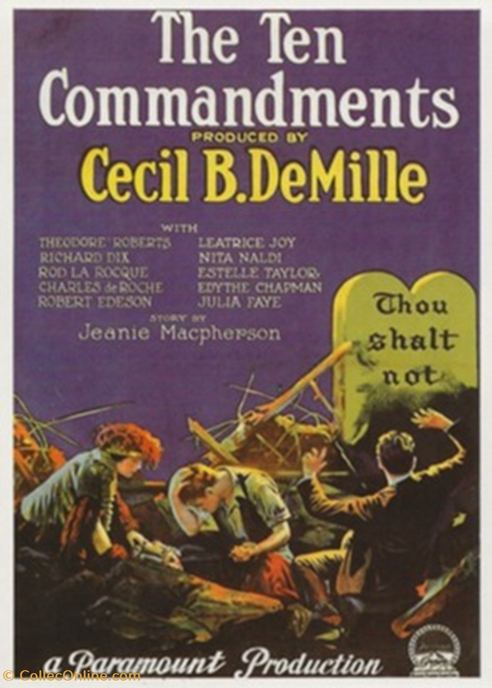 cartes postales autres the ten commandments