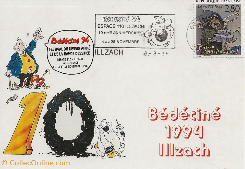 timbres illzach 68 1994 bedecine