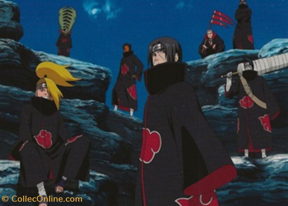 Naruto shippuden cartes postales bande dessinee naruto shippuden