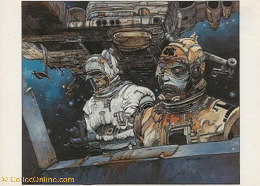 Enki Bilal cartes postales bande dessinee enki bilal