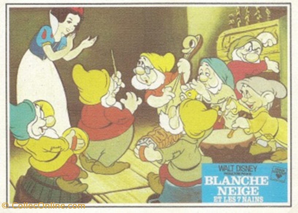 Blanche-Neige et les 7 nains 3 cartes postales autres blanche neige et les 7 nains