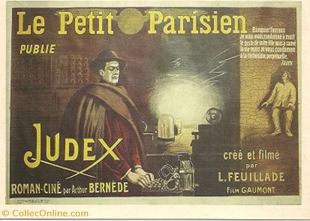 Judex cartes postales autres judex