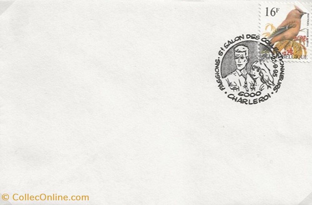 timbres charleroi belgique 1995 6eme salon des collectionneurs
