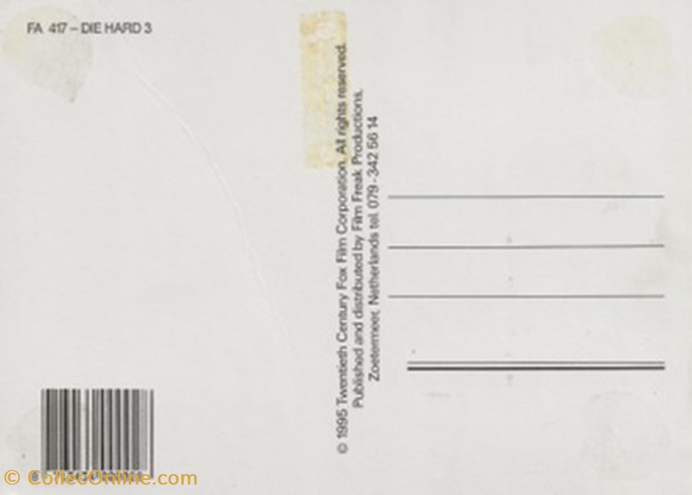 cartes postales autres die hard with a vengeance