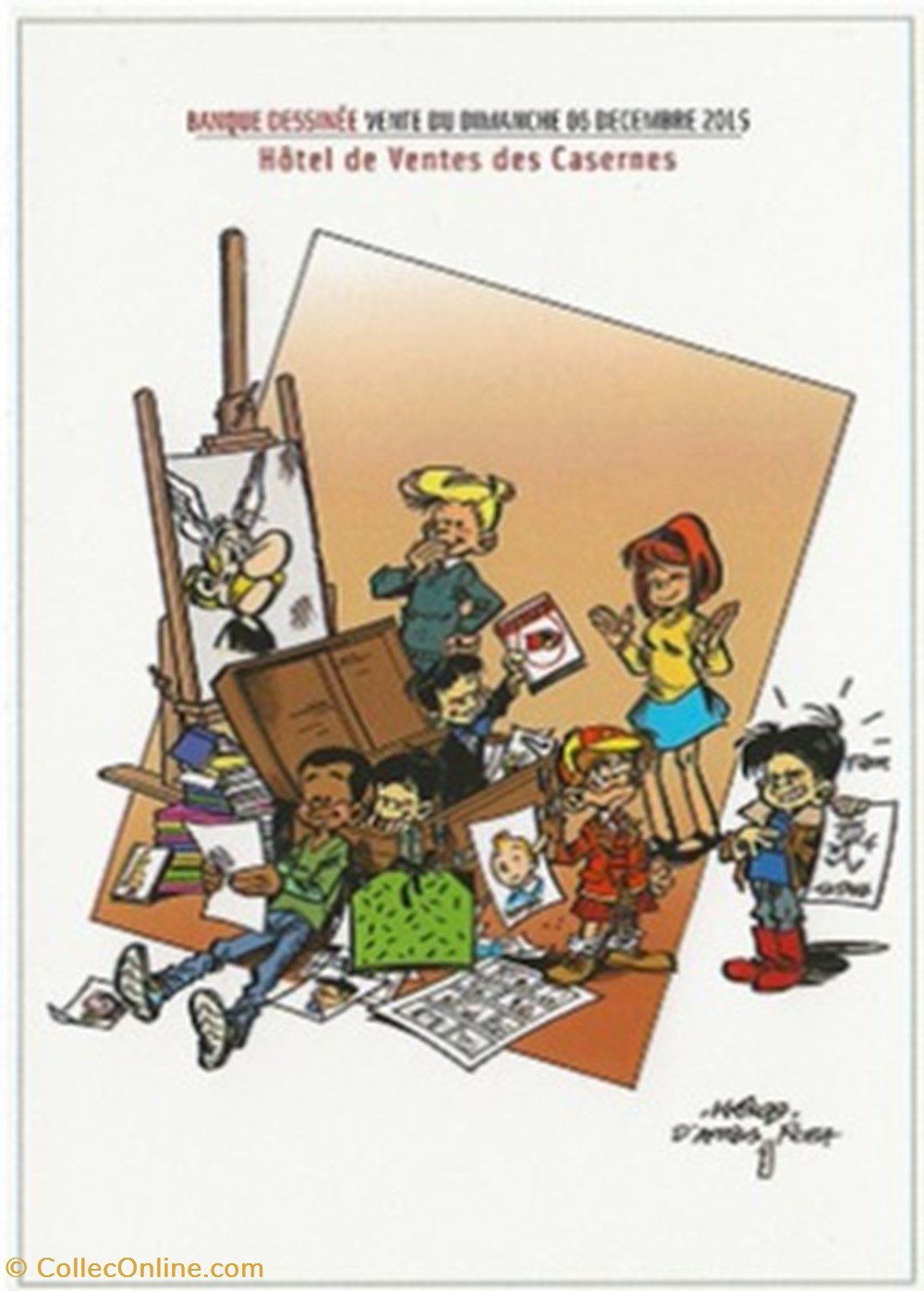 Banque Dessinée 43 151206 cartes postales bande banque dessinee 43 151206