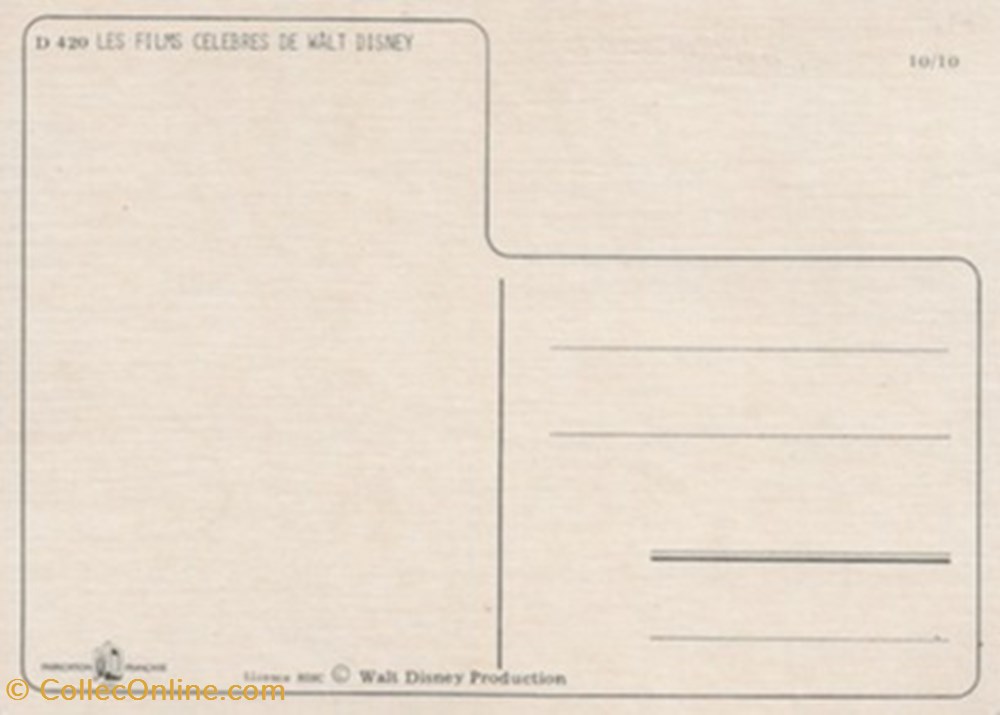 Rox et Rouky cartes postales autres rox et rouky