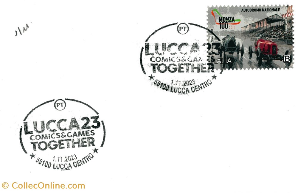 Lucca (Italie) 2023 Lucca comics & games timbres lucca italie 2023 lucca comics games