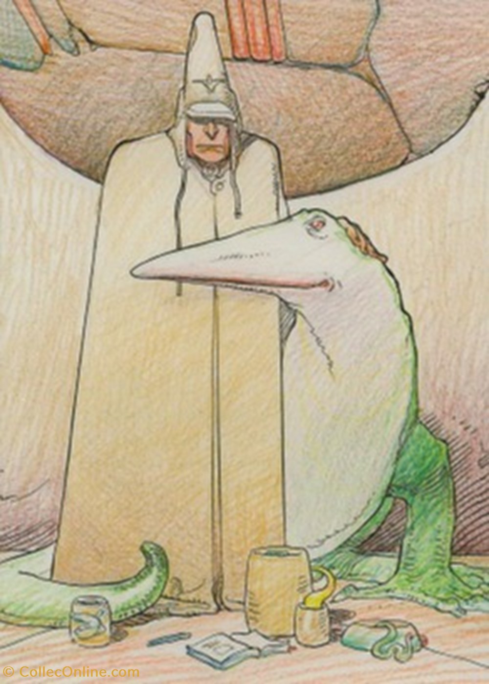 Arzak l'intemporel cartes postales bande dessinee arzak intemporel
